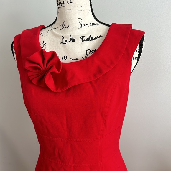 Calvin Klein Red Dress - Picture 2 of 9